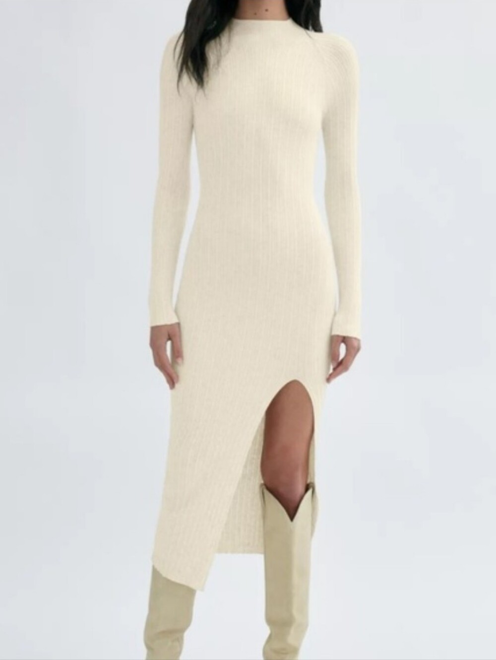 WILFRED ALCHEMY DRESS CREAM XS